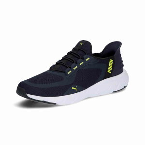 �v�[�} PMJ-311996-08 08 SOFTRIDE �t���b�N�X ���[�X EASE IN ALT ���C�h (08)New Navy-Lux Lime-PUMA Black �����Y�E���j�Z�b�N�X