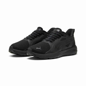�v�[�} PMJ-403713-01 01 SOFTRIDE �R�X�~�b�N EASE IN JR (01)PUMA Black-PUMA Black �W���j�A