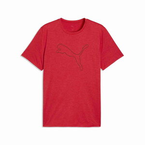 �v�[�} PMJ-527343-98 98 M TAD ESS �w�U�[ ���[�W�L���b�g T�V���c (98)For All Time Red Heather-PUMA Black �����Y�E���j�Z�b�N�X