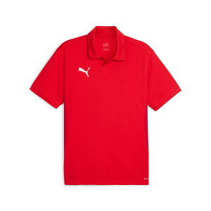 �v�[�} PMJ-659462-01 01 teamGOAL Polo (01)PUMA Red-PUMA White-Fast Red �����Y�E���j�Z�b�N�X