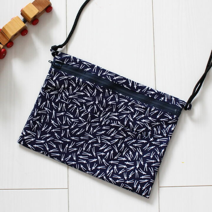 楽天市場】＜メール便対象＞ 東京江戸一 お祭りポシェット（横長ポーチ  