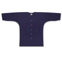 ＜送料無料＞お祭り用品　東京江戸一　鯉口シャツ　無地染　紺（ネイビー）　【大人用】小・中・大【女性用】小・中・…