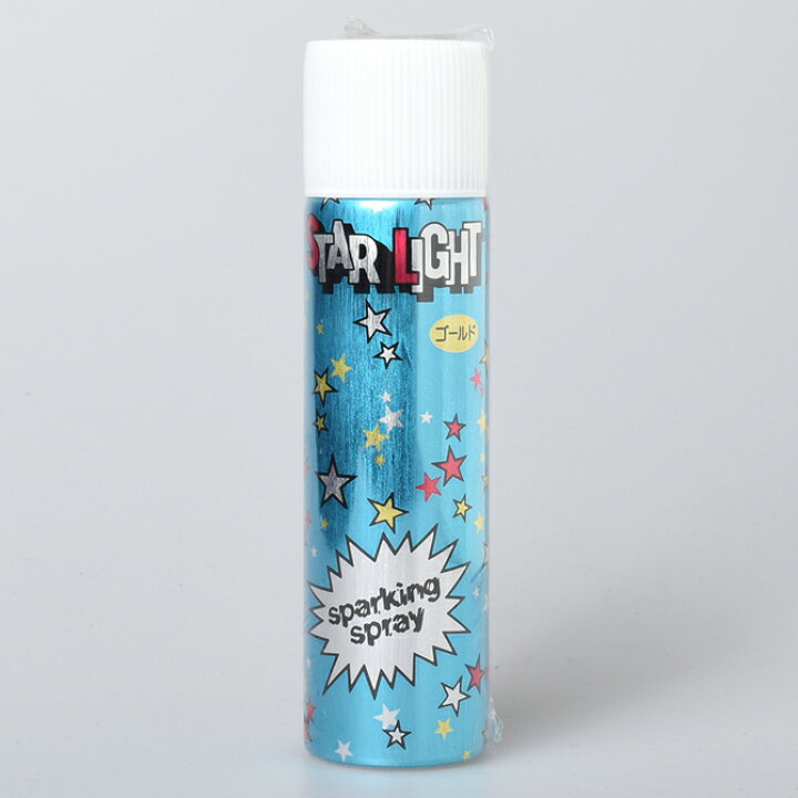 楽天市場 スターライト ラメ入りスプレー カラー ゴールド お祭り用品 おはやし お囃子 キラキラ 演劇 よさこい 舞台 髪染め ヘアカラースプレー ハロウィン 仮装衣装 変装グッズ コスプレ 祭すみたや