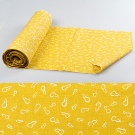 東京いろは　小紋柄手拭反物　柄：ひょうたん　長さ：約8.5m　／　幅：約33cm　[ 手拭い 手ぬぐい てぬぐい 祭り用品 祭り衣装 鉢巻き はちまき ねじりはちまき ねじり鉢巻き 六尺ふんどし 六尺褌 三尺帯 三尺巻き帯 巻帯 ]