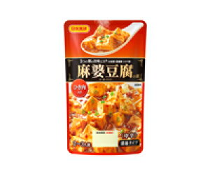 【送料無料】麻婆豆腐の素中華合わせ調味料日本食研 麻婆豆腐の素 濃縮タイプ 中辛 2〜3人前/袋【追跡可能メール便】
