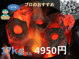 太陽炭・短炭 17kg バーベキュ BBQ 木炭 ♪♪♪ 【プレゼント対象商品】【あす楽対応】