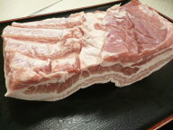 サービス品 徳用サイズ 豚肉 国産（山梨県産） 豚のバラ肉 ブロック 1000g