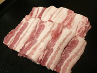 サービス品!! 山梨県産 甲州富士桜ポーク バラ 200g （焼肉用） 焼肉用 豚肉