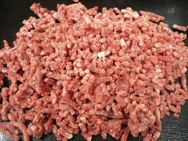 国産　馬のひき肉ミンチ500g　バラ凍結