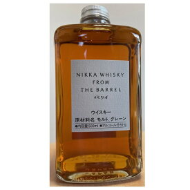 ニッカ フロム ザ バレル 500ml 箱なし ウイスキー 51度 ジャパニーズウイスキー ブレンデッド モルト グレーン ギフト プレゼント 誕生日 父の日 酒 通販 人気