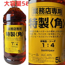 楽天市場】角瓶 5l 4本の通販
