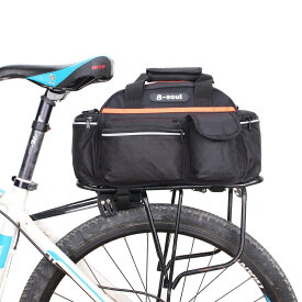 自転車サイドバッグ 自転車バッグ リアバッグ 大容量 防水 反射テープ付け 多機能