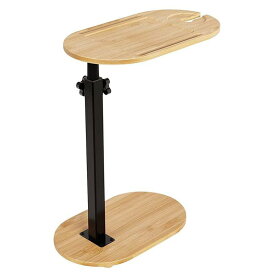 サイドテーブル 昇降式 バステーブル ベッドサイドテーブル バスタブトレイテーブル 介護テーブル 高さ調節可能 携帯便利 北欧 おしゃれ