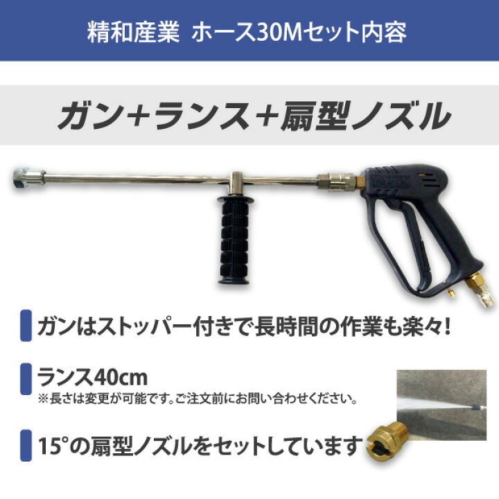 楽天市場】◇最安値に挑戦中◇ 精和産業 エンジン式高圧洗浄機 防音型 