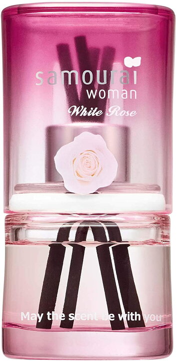 ◇激安【samourai women】芳香剤◇サムライウーマン ホワイトローズ ポータブルフレグランス 60ml◇ 香水通販スモルマ セール!3個 サムライウーマン ポータブルフレグランス 芳香剤