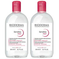 ◆送料無料!!【BIODERMA】2本セット◆ビオデルマ サンビシオ H2O クレンジングウォーター500mlX2本◆