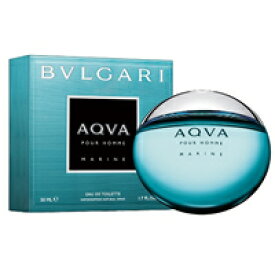 ◆送料無料!! 【BVLGARI】メンズ香水◆ブルガリ アクア プールオム マリン オードトワレEDT 50ml◆