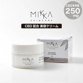 CBD ソープ MIKKA ミッカ デイケア コラーゲン クリーム CBD250mg配合 CBD 美容クリーム ヒアルロン酸 スキンケア PharmaHemp ファーマヘンプ 高濃度 高純度