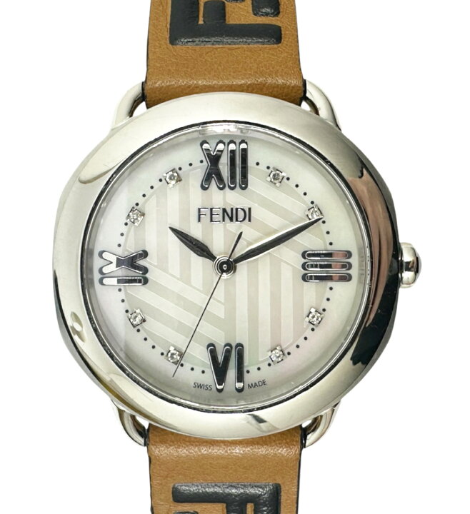 楽天市場】【中古】FENDI フェンディ セレリア ホワイトシェル SS 