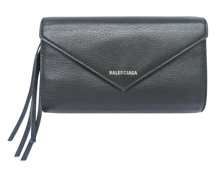 楽天市場】【中古】BALENCIAGA バレンシアガ ペーパーマニー レザー 