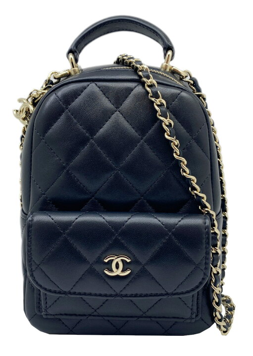 楽天市場】【未使用品】CHANEL シャネル バックパック マトラッセ ミニ 