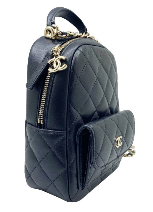楽天市場】【未使用品】CHANEL シャネル バックパック マトラッセ ミニ 