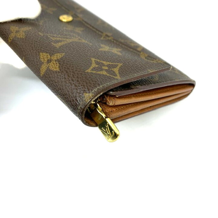 楽天市場】【中古】LOUIS VUITTON ルイヴィトン 二つ折り長財布  
