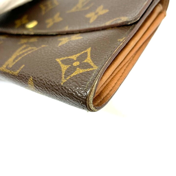楽天市場】【中古】LOUIS VUITTON ルイヴィトン 二つ折り長財布  