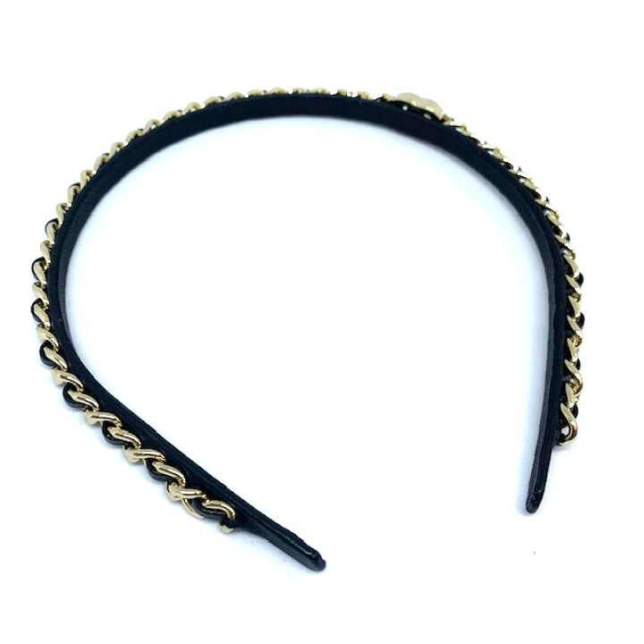 楽天市場】【中古】シャネル CHANEL カチューシャ ヘア アクセサリー  