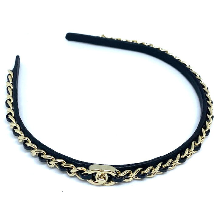 楽天市場】【中古】シャネル CHANEL カチューシャ ヘア アクセサリー  