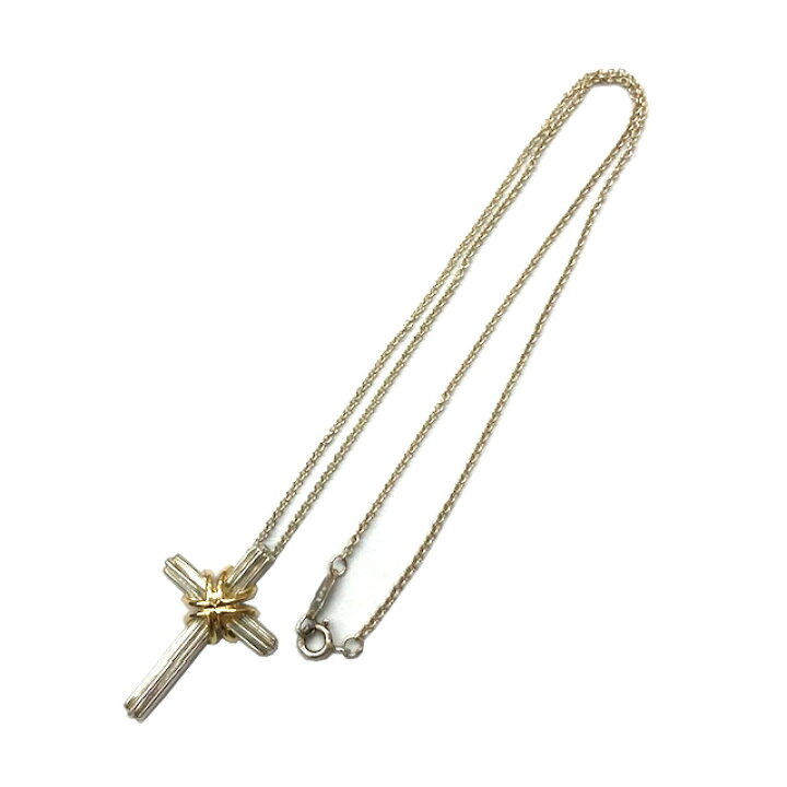 楽天市場】【中古】TIFFANY＆CO ティファニー シグネチャークロス 
