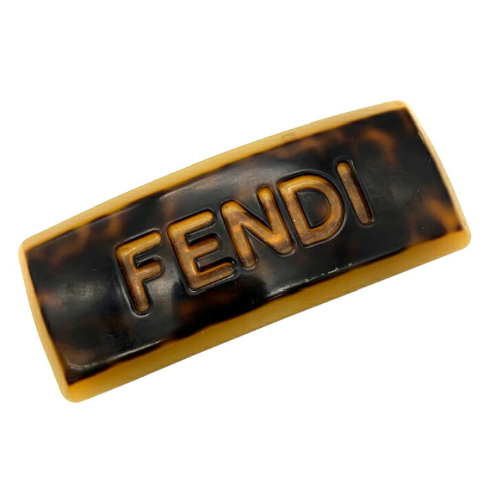 楽天市場】【中古】FENDI フェンディ バレッタ ヘアピン プラスチック 