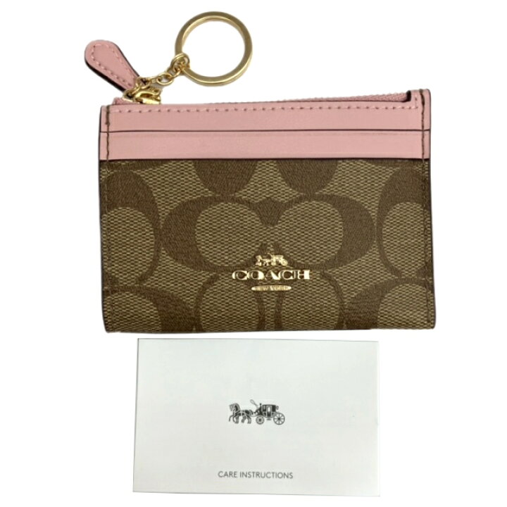 楽天市場】【中古】COACH コーチ キーリング付きコインケース 88208 