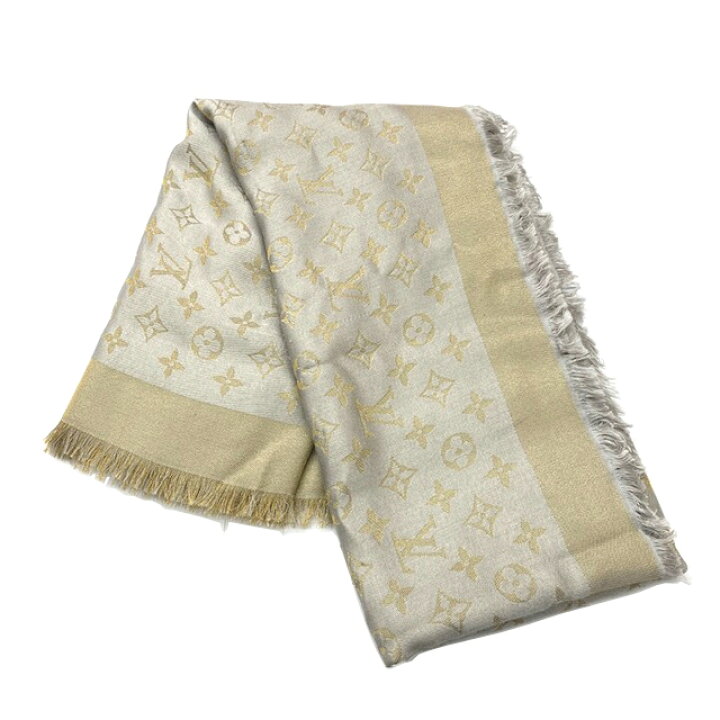 楽天市場】【中古】LOUIS VUITTON ルイ ヴィトン ショール・モノグラム  
