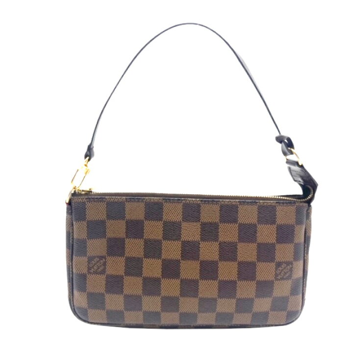 楽天市場】【中古】LOUIS VUITTON ルイヴィトン ダミエ ポシェット  