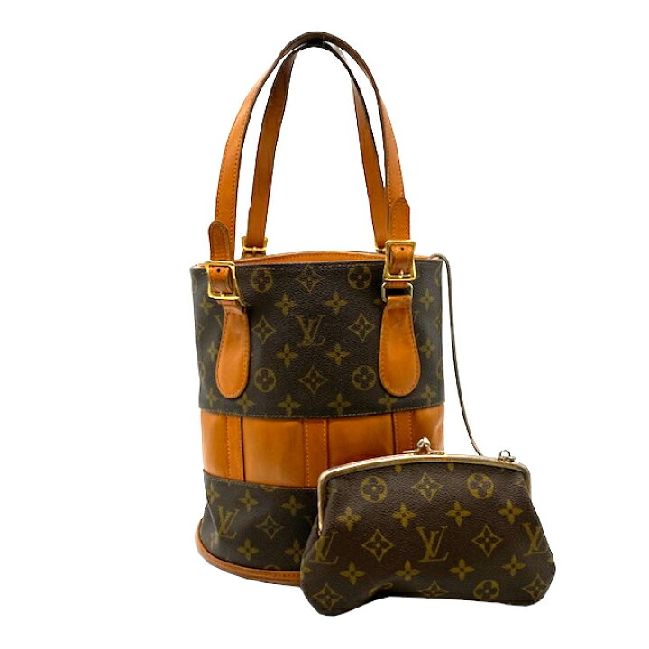 楽天市場】【中古】LOUIS VUITTON ルイ ヴィトン バケットPM バケツ 