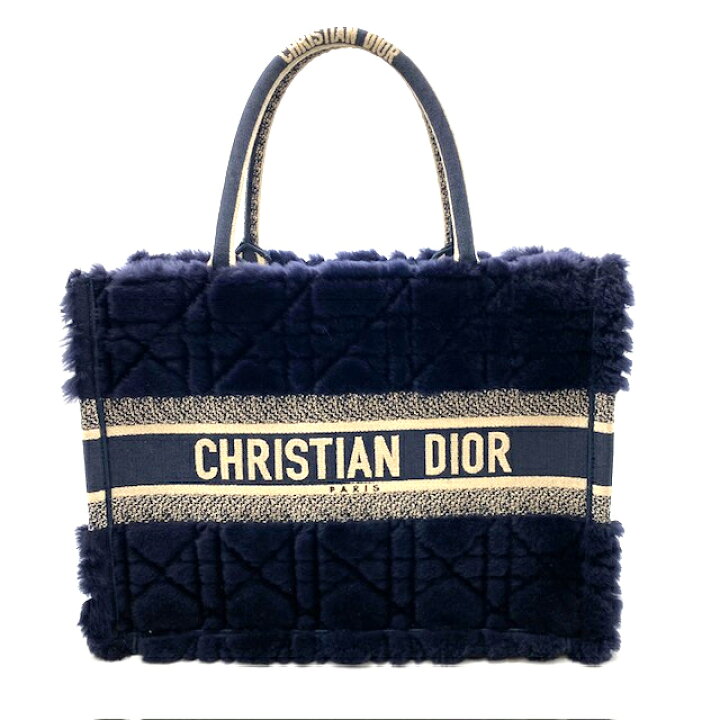 楽天市場】【中古】DIOR ディオール ブックトート ミディアム  