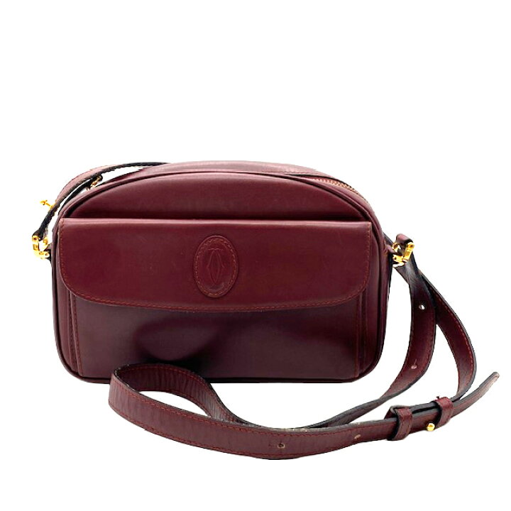 楽天市場】【中古】Cartier カルティエ マストライン ショルダーバッグ 