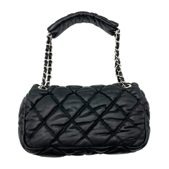 楽天市場】【中古】CHANEL シャネル バブルキルト チェーンショルダー  