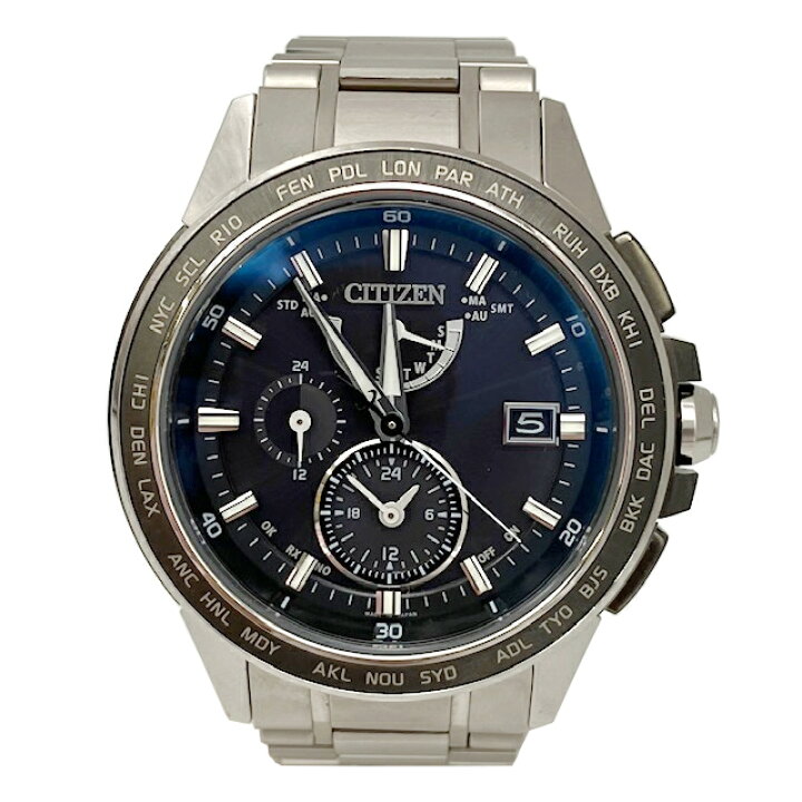 楽天市場】【中古】CITIZEN シチズン アテッサ エコドライブ チタン  