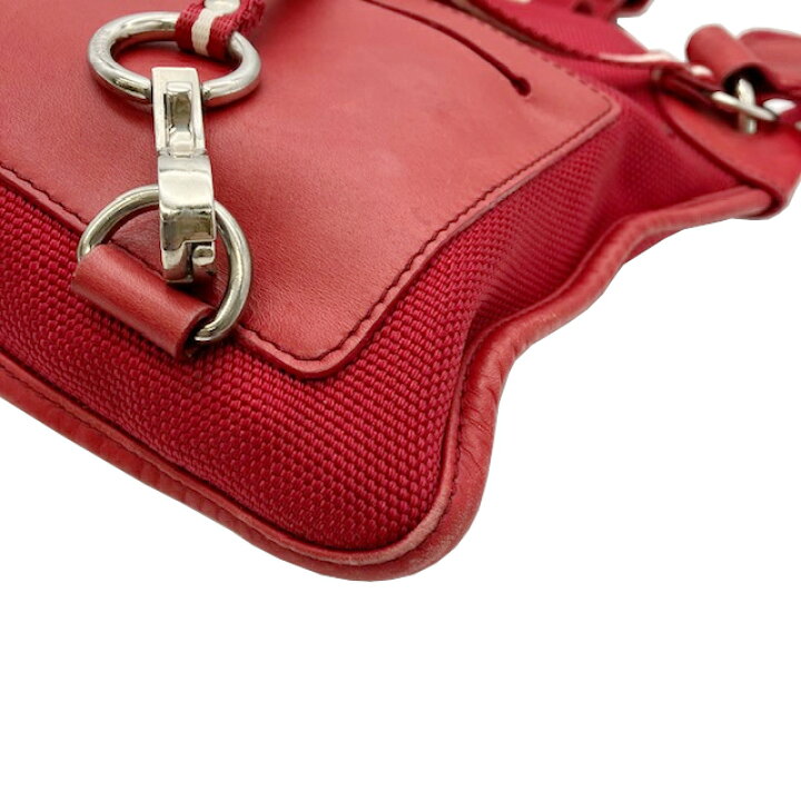 楽天市場】【中古】BALLY バリー ショルダーバッグ ナイロンキャンバス  