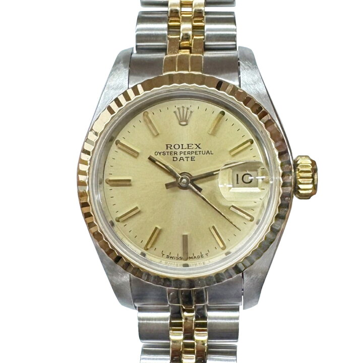 楽天市場】【中古】ROLEX ロレックス デイトジャスト 69173 K18 1985年 