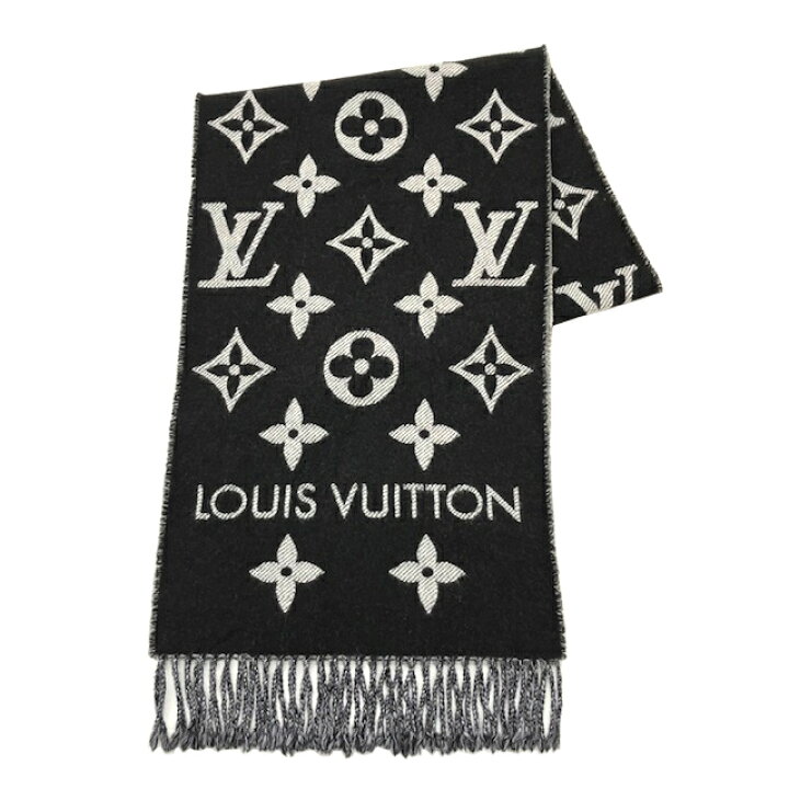 LOUIS VUITTON 採っ ルイヴィトン マフラー・LV エセンシャル M77853  