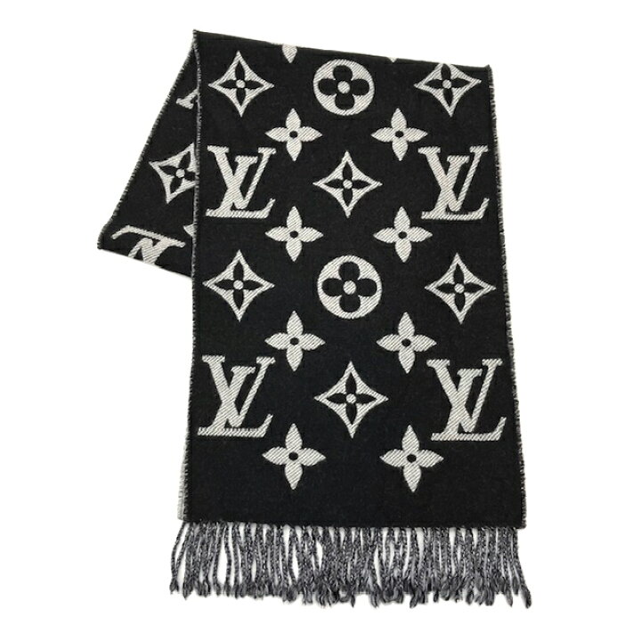 楽天市場】【中古】LOUIS VUITTON ルイヴィトン マフラー・LV  