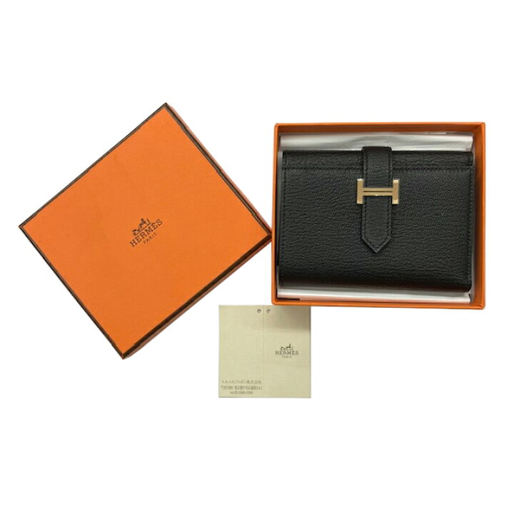 楽天市場】【未使用品】HERMES エルメス ベアン コンビネ ブラック 