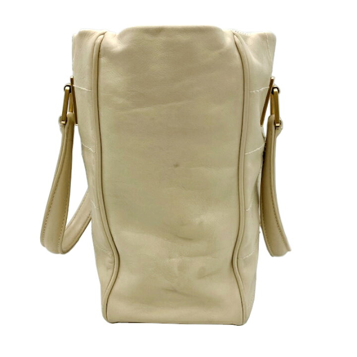 楽天市場】【中古】CHANEL シャネル チョコバー トートバッグ ゴールド 