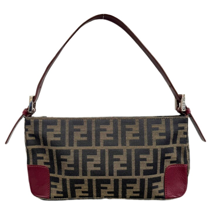 楽天市場】【中古】FENDI フェンディ ズッカ ショルダーバッグ 