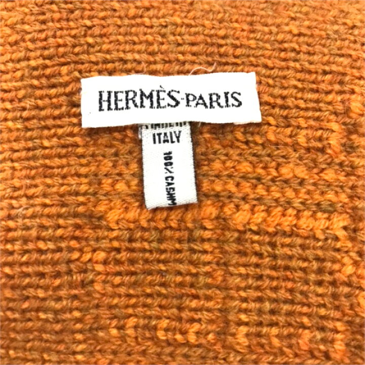 楽天市場】【中古】HERMES エルメス マフラー 大判ストール ショール H 
