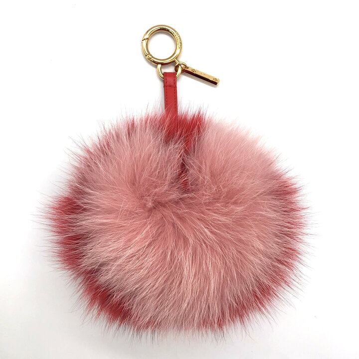 楽天市場】【新品同様】FENDI フェンディ ポンポンチャーム バッグ  