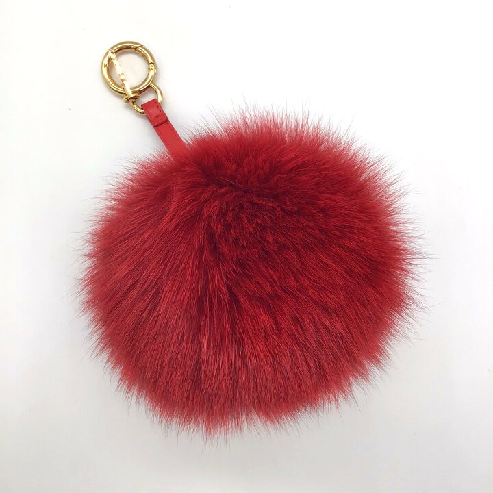 楽天市場】【新品同様】FENDI フェンディ ポンポンチャーム バッグ 